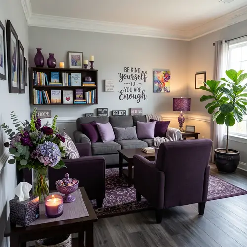 Welcoming Mental Health Therapy Office Design