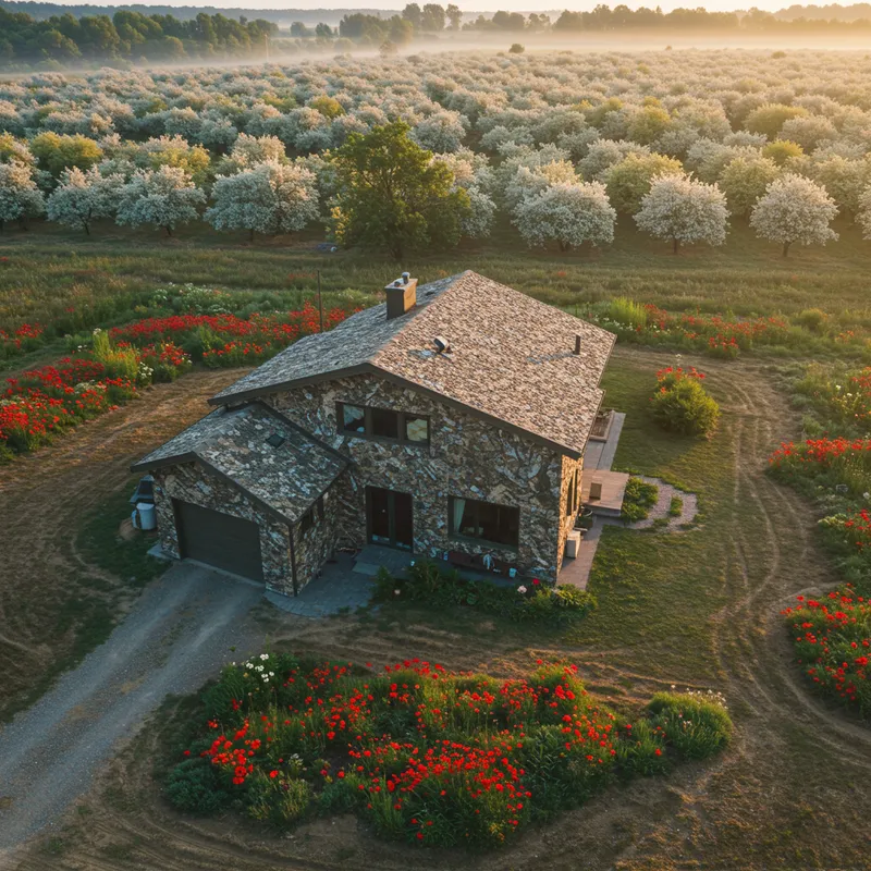 Spacious Camo House with Flower Gardens