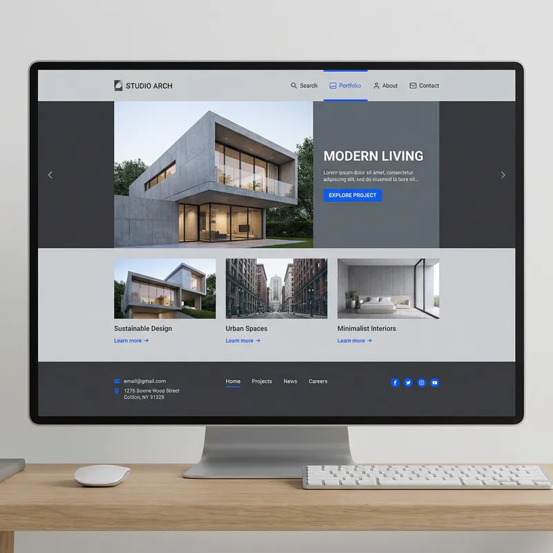 Modern Website Design | Elegant Minimalism