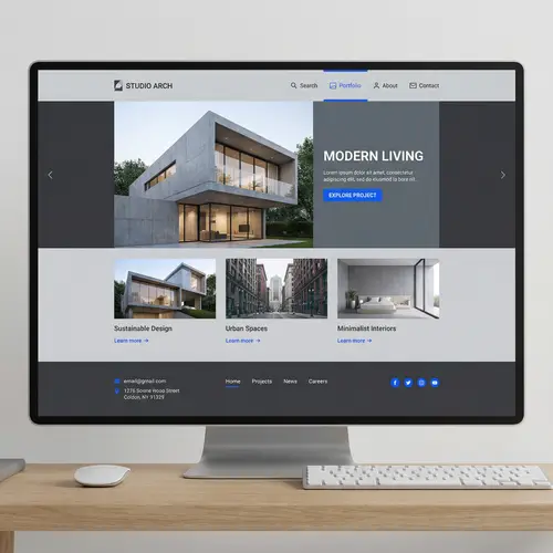 Modern Website Design | Elegant Minimalism