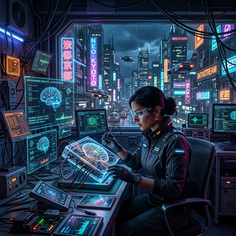 Investigating Neuromorphic Computing in Cyberpunk City Investigating Neuromorphic Computing in Cyberpunk City