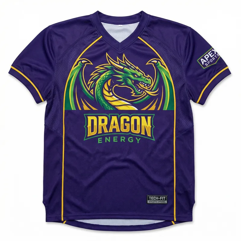 Dynamic Sports Jersey Design for Teams