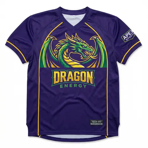 Dynamic Sports Jersey Design for Teams