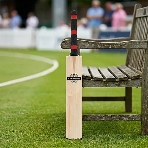 Wooden Cricket Bat with Long Handle and Flat Surface | Sports Equipment
