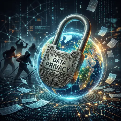 Global Data Privacy: Protecting Online Information with Secure Padlock