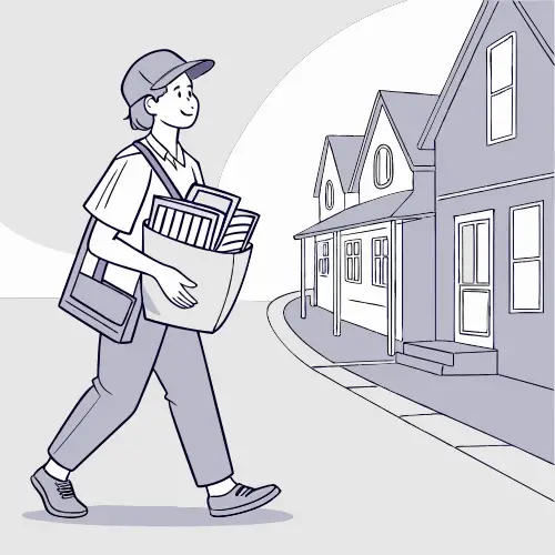 Efficient Newspaper Delivery Services