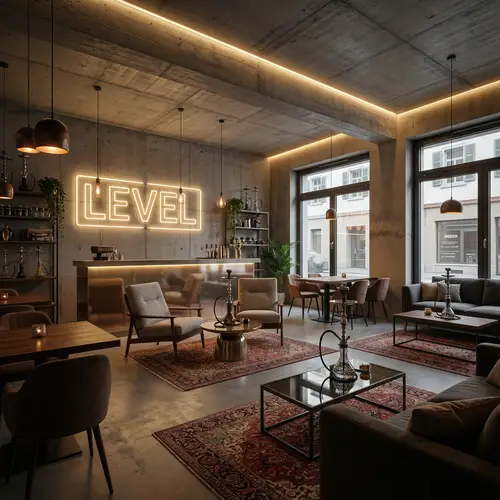 LEVEL Shisha Bar: Relaxing Atmosphere & Comfort