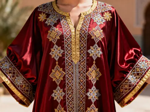 Traditional Moroccan Caftan Models