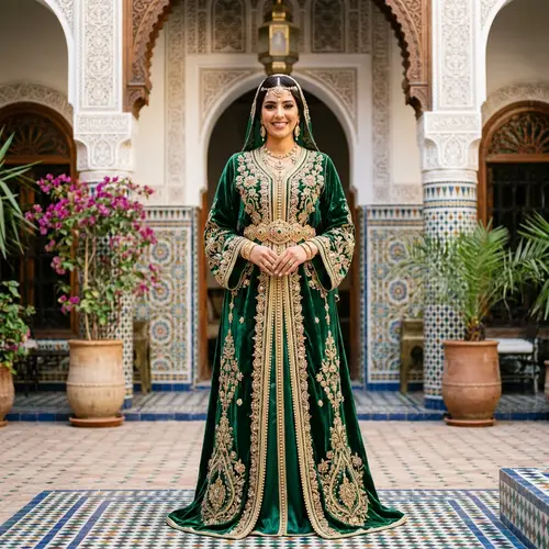 Traditional Moroccan Caftan Models
