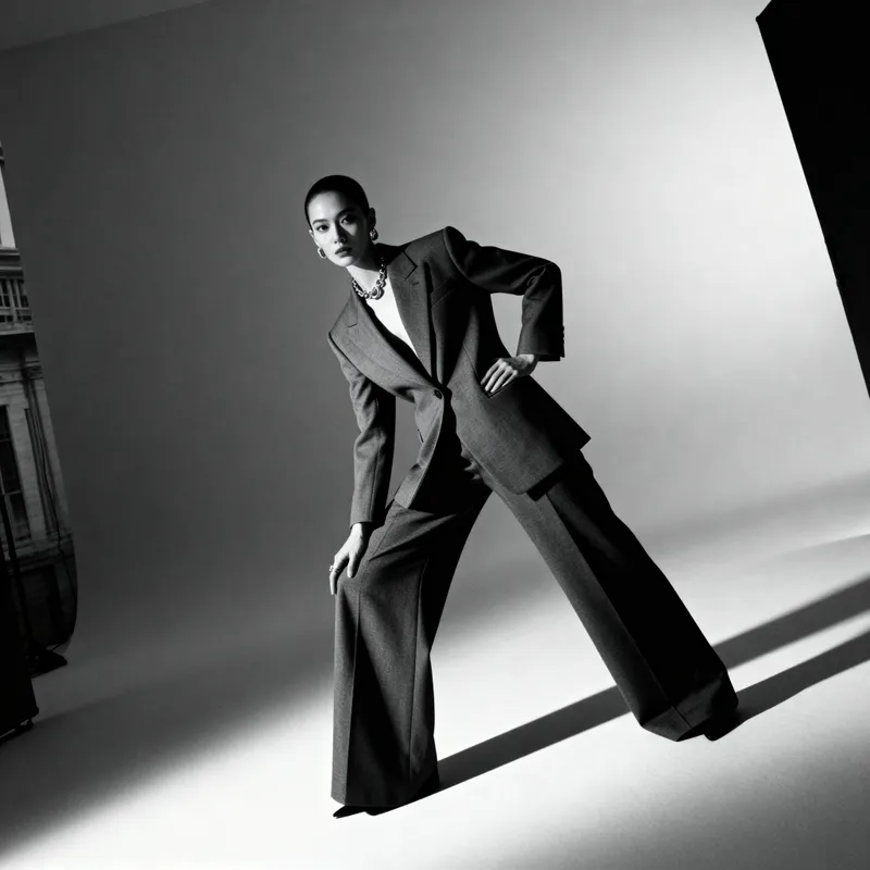 Contemporary Fashion on Professional Model