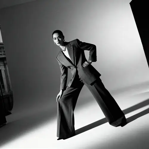 Contemporary Fashion on Professional Model