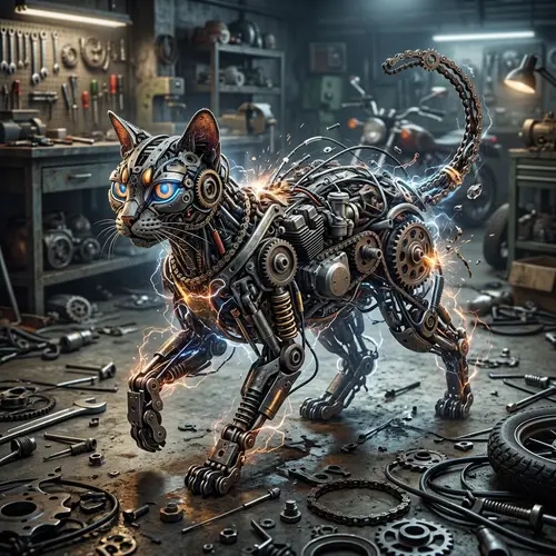 Tech Cat: Body Parts from Bike and Motorcycle