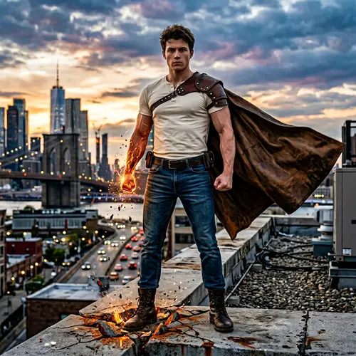 Breakline: The Explosive Rust Superhero