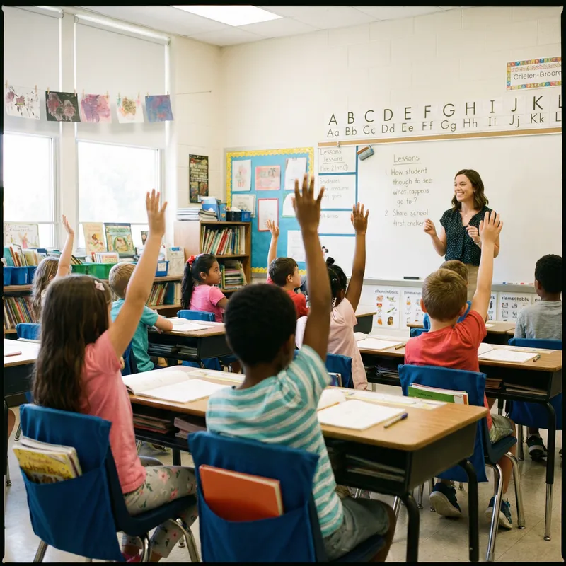 Engaged Students Actively Participating in Class Engaged Students Actively Participating in Class