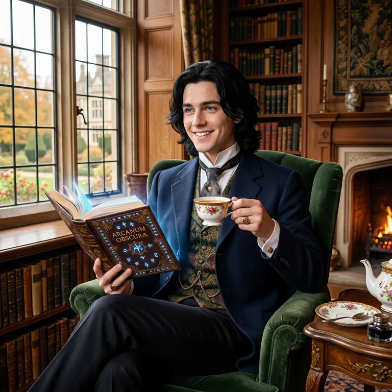 Regulus Black: Aristocratic Gentleman in Edwardian Style | Website