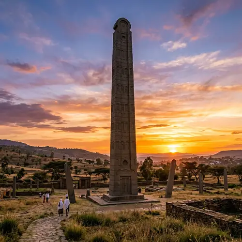 Obelisk of Axum: Ancient Granite Monument in Ethiopia