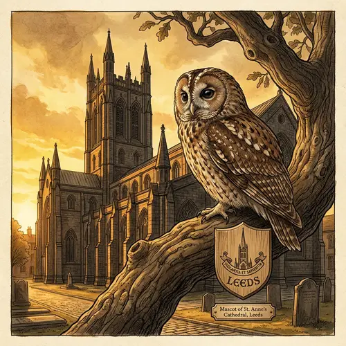 Leeds Cathedral Mascot: Owl or Three Sisters
