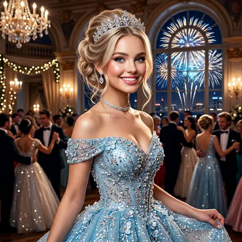 Modern Cinderella: A Stunning Portrait in 8K