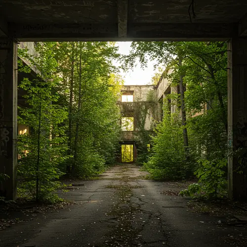 Nature Reclaims Ruined Cities: A Stunning Photo