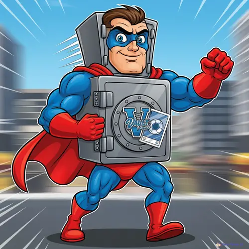 Vault Mascot for Sports Card Reselling