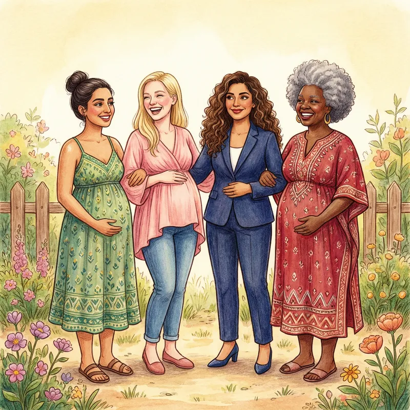 Beautiful Women Embracing Body Positivity