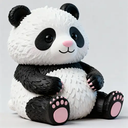 3D Printed Panda Pet Design Ideas