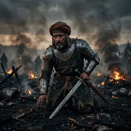 Battle-Hardened Knight Rises from Scorched Earth | Epic Warrior Story