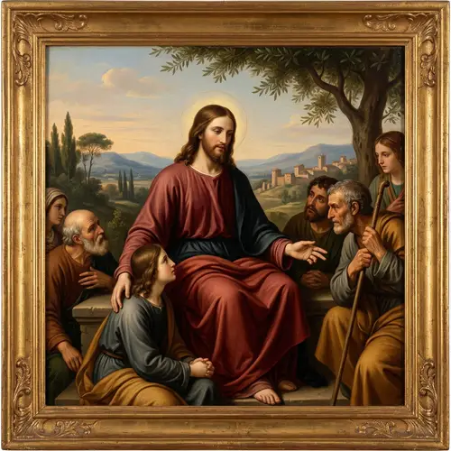Renaissance Style Depiction of Jesus Christ