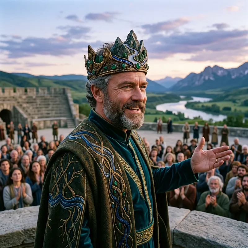 Majestic Earthly King | Mountains & Rivers Crown