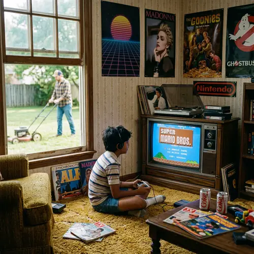 Nostalgic 80s Absent Parenting Scene | South Asian Child