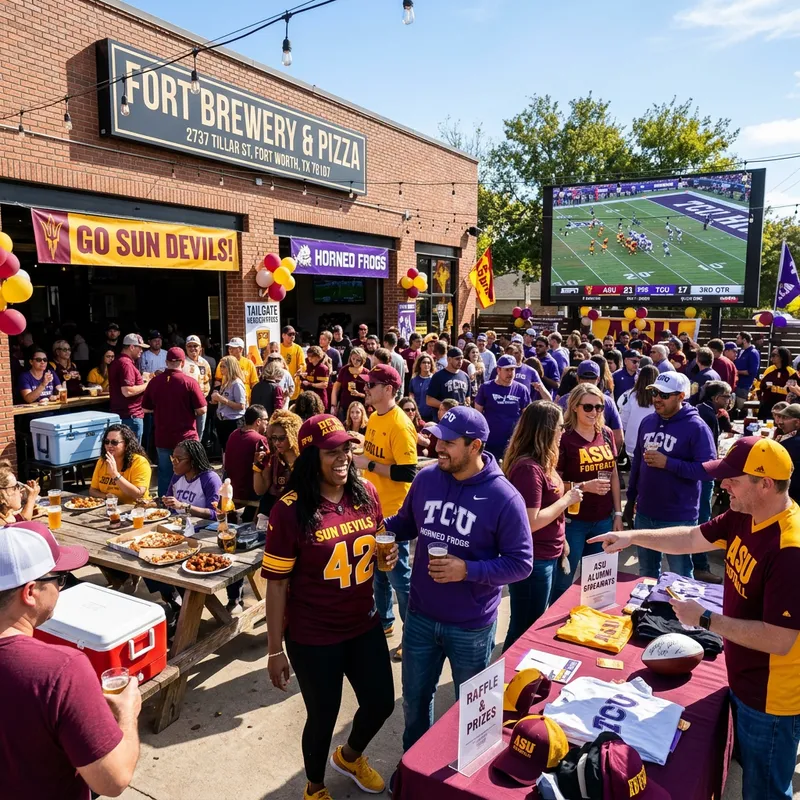 ASU vs TCU Pre-Game Tailgate Party at Fort Brewery & Pizza