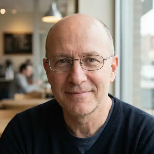 Bald Man in His 50s: Eyeglasses Style Guide