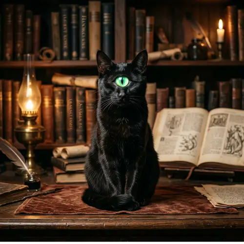 Mysterious Cyclop Black Cat: Mythical and Intriguing