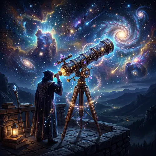 Mystical Universe with Magical Telescope