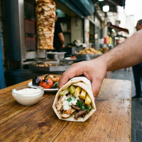 Realistic Shawarma Images for Food Lovers