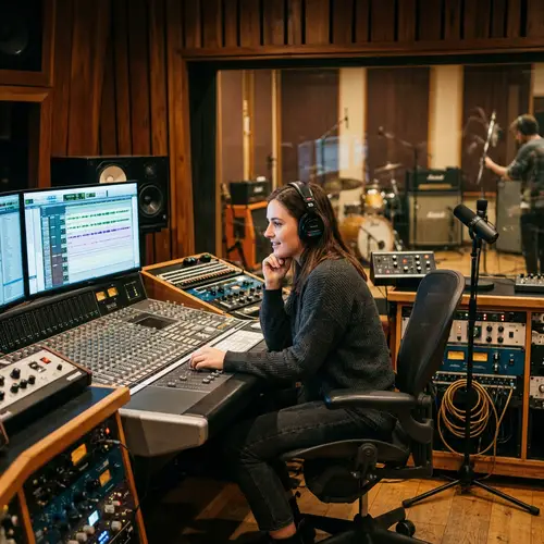 Inside a Recording Studio: My Music Journey