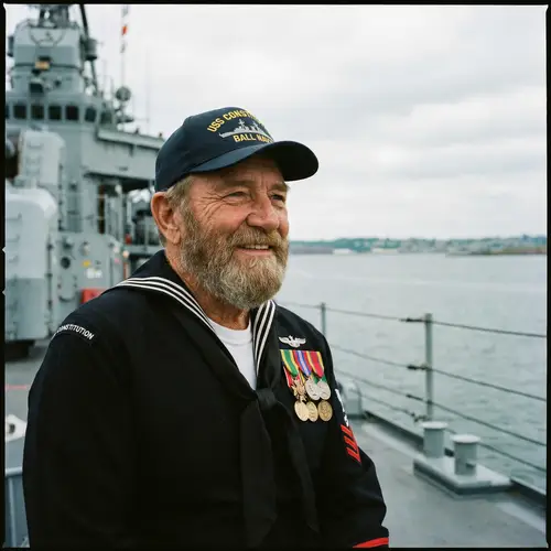 Navy Sailor Portrait - A Tribute to Service