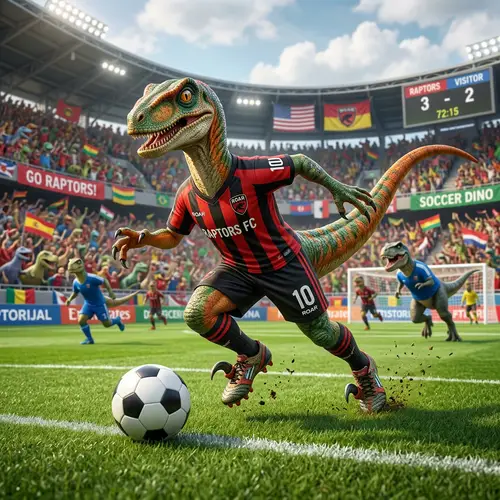 Futbol Dinosaur: Exciting Soccer Adventure