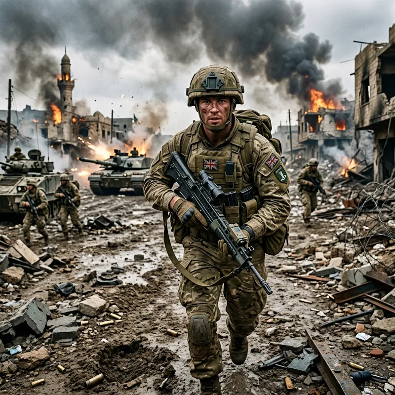 Army Dress Photo on Battle Ground