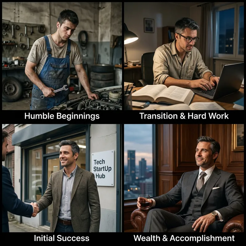 From Humble Beginnings to Billionaire Success From Humble Beginnings to Billionaire Success