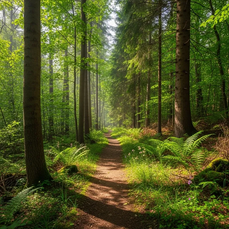 Scenic Forest Path: Explore Nature's Beauty