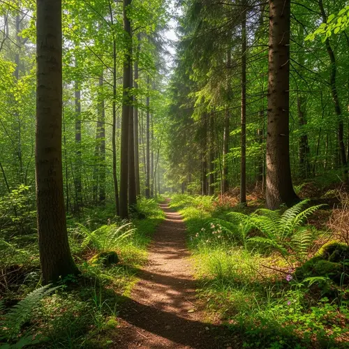 Scenic Forest Path: Explore Nature's Beauty