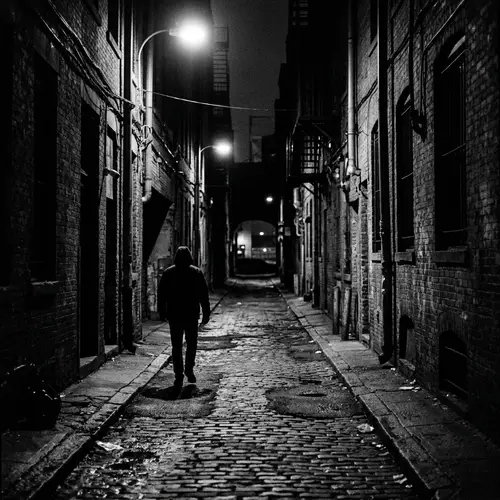 Vintage Film Noir Photography: Mystery in the Urban Landscape