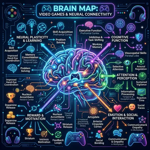 Exploring Video Game Genres Mind Map