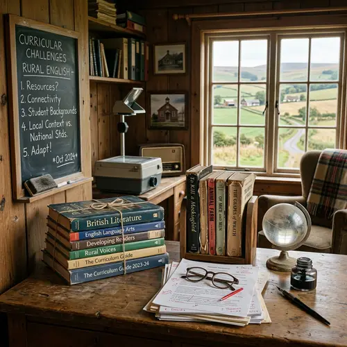 Curricular Challenges for English Teachers in Rural Schools