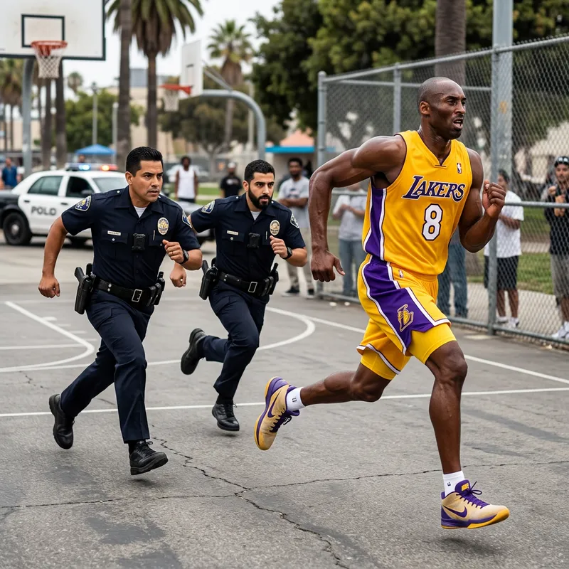 LeBron James Evading Law Enforcement | Lakers Gear LeBron James Evading Law Enforcement | Lakers Gear