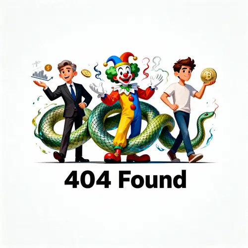 Dynamic Logo Design for 404 Found Memecoin