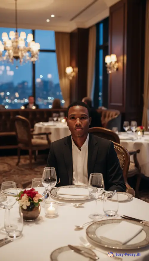 Dining at a 5-Star Restaurant: Capturing Moments