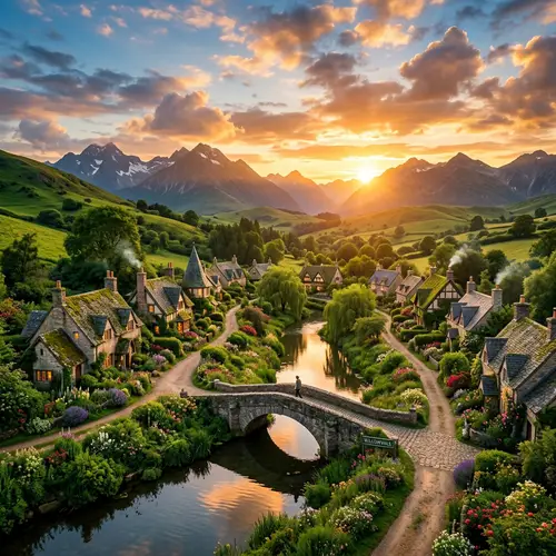 Willowvale Village: picturesque escape amongst hills & gardens