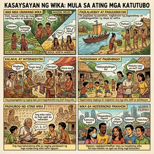 History of Language Evolution Illustrated | Indigenous People Era